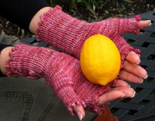 Fan-cy Fingerless Mitts