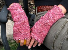 Fan-cy Fingerless Mitts