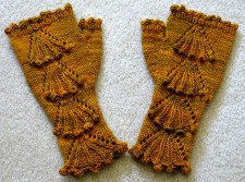 Fan-cy Fingerless Mitts