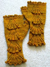 Fan-cy Fingerless Mitts