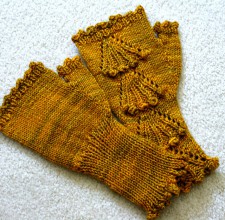 Fan-cy Fingerless Mitts